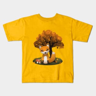 Forest Fox Kids T-Shirt